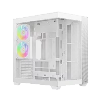 Корпус Компьютер без блока питания/ Case Ocypus Delta C74 WH ARGB, Midi-Tower, TG, 2x120mm ARGB, 2xUSB-A 3.0 + 1xUSB-C 3.1, ATX, mATX, mITX White (DELTA-C74-WHD200XX-GL)