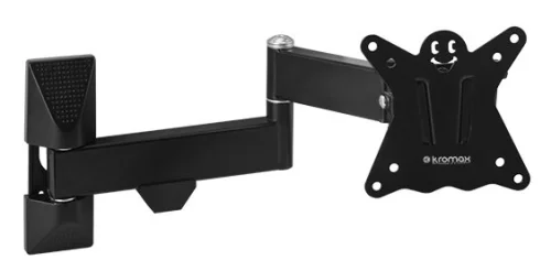 Кронштейн для телевизора Kromax CASPER-104 черный 10-32 макс.25кг настенный поворот и наклон (20171)