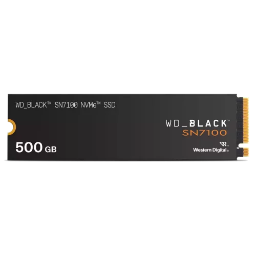 Твердотельный накопитель Western Digital Black SSD SN7100 M2.2280 PCIe 4.0 500Gb, 6800MBs/5000MBs, TBW 300, WDS500G4X0E, 1 year