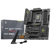 Материнская плата MSI MAG X870E TOMAHAWK WIFI X870E, AM5, 4*DDR5, 3*PCIEx16, 4*M.2, 4*TypeC, 2*USB3.2Gen2, 7*USB3.2Gen1, 8*USB2.0, 4*SATA3.0, 5G, Type-C(DP), HDMI, ATX, RTL