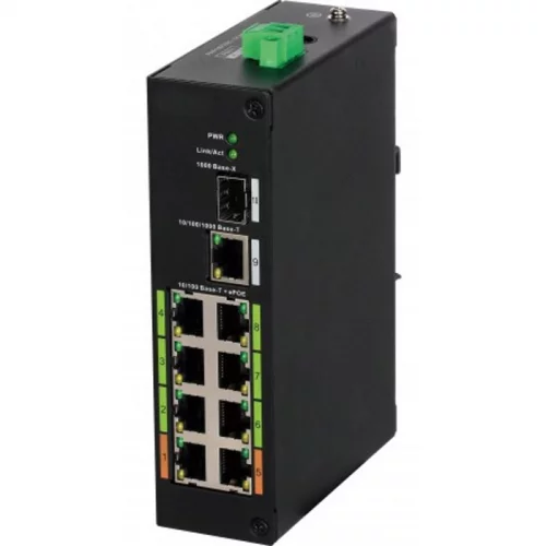 Коммутатор промышленный Dahua DH-LR2110-8ET-120 (DH-LR2110-8ET-120)