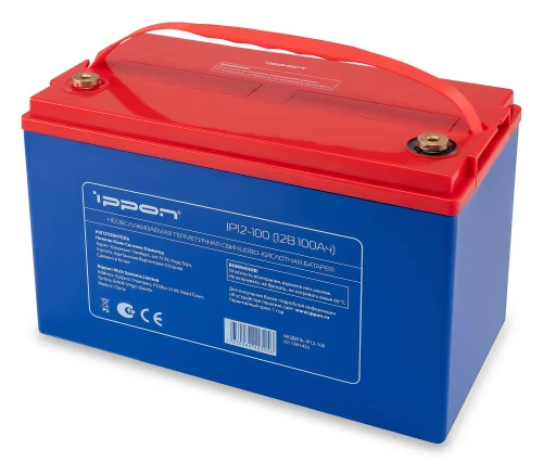 Батарея для ИБП Ippon IP12-100 12В 100Ач (223956) (1361425)