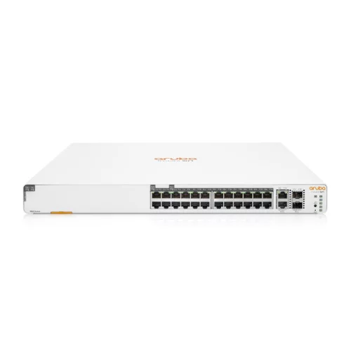 Коммутатор HPE Aruba Instant On 1960 24G 20p Class4 4p Class6 PoE 2XGT 2SFP+ 370W Switch (JL807A) (JL807A#ABB)