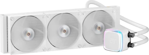 Система водяного охлаждения Ocypus Iota L36 WH, 360mm, Display Pump, 3x120mm FDB fans, LGA115X/1200/1700/18XX, AM4/AM5