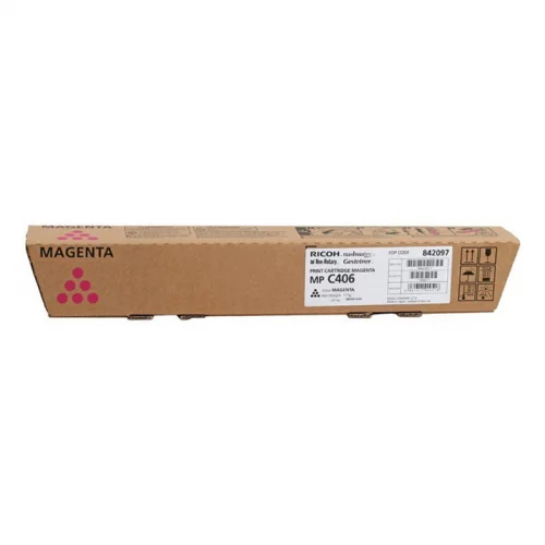 Тонер-картридж Ricoh тип MP C406 пурпурный 6000 страниц для MP C306, MP C406 (842097)