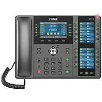 Fanvil X210 20 линии SIP, HD аудио,имеет цветной дисплей 4.3 дюймов 480x272, 3 ЖК дисплея, имеет 2 порта Gigabit LAN, питание PoE, 106 DSS/ BLF ключи, WIFI, Bluetooth