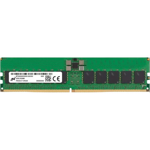 Память оперативная/ Micron 96GB DDR5 6400 MT/ s CL52 DR ECC Registered DIMM 288pin (MTC40F204WS1RC64BB2)