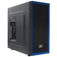 корпус Deepcool TESSERACT BF (one black fan) без БП, черный, ATX (DP-CCATX-TSRBFBK)