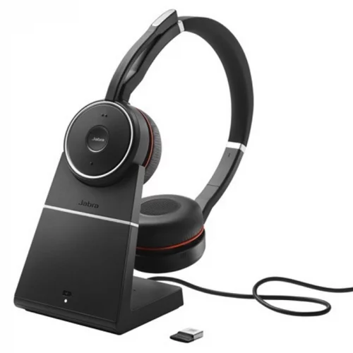 Гарнитура беспроводная/ Jabra Evolve 75 Stereo MS incl. Link 370