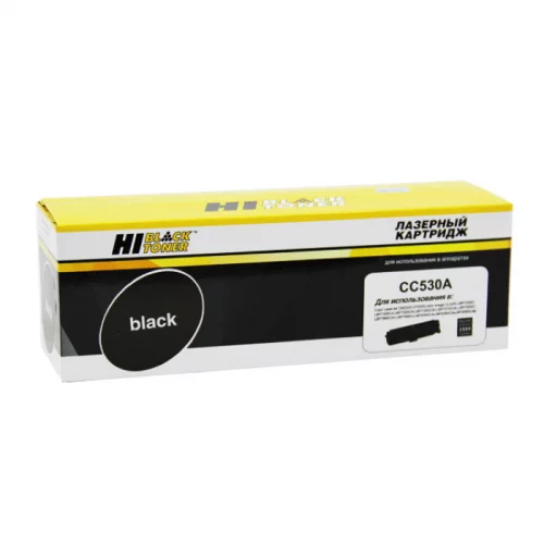Картридж Hi-Black HB-CC530A/ № 718, черный, 3500 страниц, для HP CLJ CP2025/ CM2320/ Canon LBP7200 (996200100)