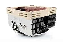 Кулер для процессора/ CPU Cooler Noctua NH-L9x65 (95W, 4-pin PWM, 65mm, Al/Cu, 4x6mm, 1x92x92x14mm, 29.72CFM, 23.6dBA, 2500RPM, S: 1954/1851/1700/115X/1200/AM4/AM5, Beige/Brown)