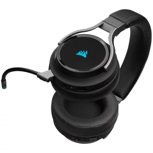 Гарнитура игровая Corsair Virtuoso RGB беспроводная черная (CA-9011185-EU) фото 5