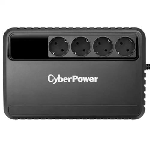ИБП CyberPower BU1000E, Line-Interactive, 1000VA/600W, 4 Schuko розетки, Black, 0.4х0.3х0.3м., 7.8кг./ UPS Line-Interactive CyberPower BU1000E 1000VA/600W (4 EURO) фото 2