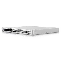 Ubiquiti UniFi Switch Enterprise Campus 48 PoE PoE-коммутатор в стойку, 32х 10G RJ45, 16х 2.5G RJ45, 4х 10G SFP28, раздача 950 Вт (ECS-48-POE)