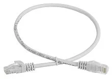 Шнур коммутационный кат. 5Е UTP 1м серый GENERICA (PC01-C5EU-1M-G)
