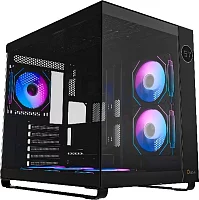 корпус Ocypus Iota C70 BK ARGB, ATX, Type-C(3.1)*1, USB3.0*2, BOTTOM 3x120mm ARGB, REAR 1x120mm ARGB, MB SIDE 2x120mm ARGB