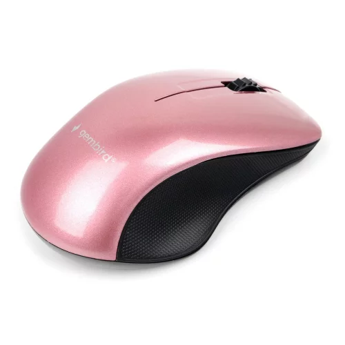 Gembird MUSW-370 {Мышь беспроводная, розовый, 2.4ГГц, 2кн+колесо-мышка, 1000 DPI, оптический} фото 3