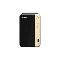 Сетевое хранилище без дисков/ SMB QNAP TS-264-8G NAS 2 HDD trays, 4-core Intel Celeron N5105/N5095 2.0-2.9 GHz, 8 GB DDR4 RAM , 2x2.5 Gigabit Ethernet , 2xUSB 3.2 Gen 2 (10Gbps), 2xUSB 2.0 port, 1xHDMI, 2xM.2 PCIe Gen 3 x1 slots