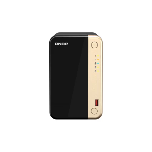 Сетевое хранилище без дисков/ SMB QNAP TS-264-8G NAS 2 HDD trays, 4-core Intel Celeron N5105/N5095 2.0-2.9 GHz, 8 GB DDR4 RAM , 2x2.5 Gigabit Ethernet , 2xUSB 3.2 Gen 2 (10Gbps), 2xUSB 2.0 port, 1xHDMI, 2xM.2 PCIe Gen 3 x1 slots