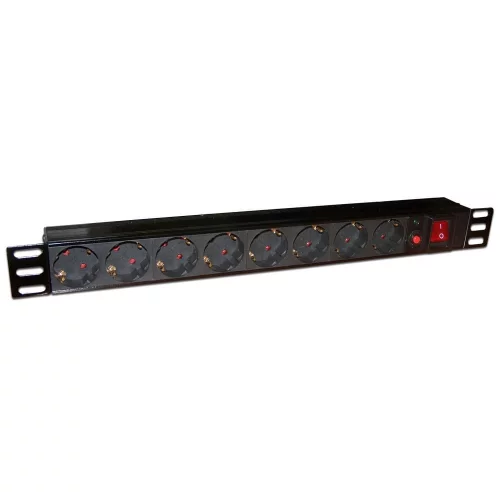Блок розеток Lanmaster TWT-PDU19-10A8P-1.8 (TWT-PDU19-10A8P-1.8)