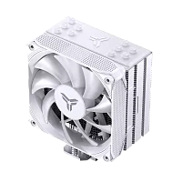 Кулер для процессора/ CPU Cooler JONSBO PISA A5 ARGB (265W, 4-pin PWM, 153mm, Al/ Cu, 5x6mm, ARGB, 1x120mm, 81.27CFM, 36.8dBA, 1850RPM, S: 1851/ 1700/ 1200/ 115X, AM4/ AM5 White) (PISA A5 ARGB WHITE)
