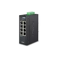 ISW-800T коммутатор для монтажа в DIN рейку/ IP30 Compact size 8-Port 10/100TX Fast Ethernet Switch (-40~75 degrees C)