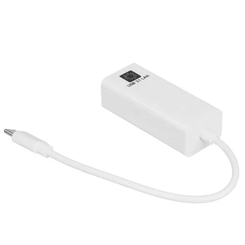 5bites Кабель-адаптер UA3C-45-08WH USB3.1 / RJ45 100MB / WHITE фото 3