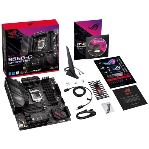 Материнская плата Asus ROG Strix B560-G Gaming Wi-Fi mATX (90MB1750-M0EAY0 фото 12