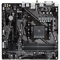 Материнская плата Gigabyte A520M DS3H AC Soc-AM4 AMD A520 4xDDR4 mATX AC`97 8ch(7.1) GbLAN RAID+HDMI+DP