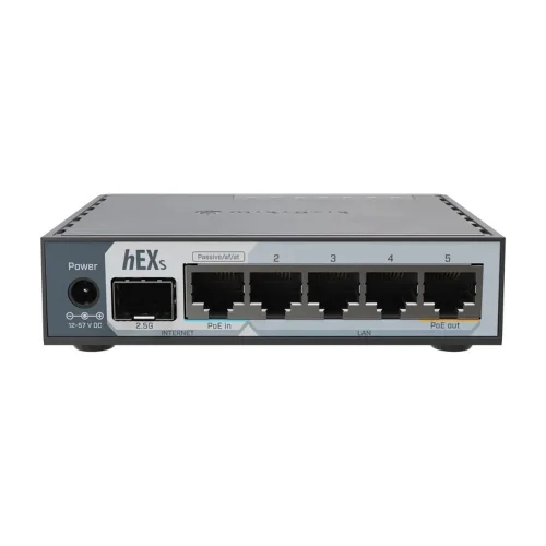 Маршрутизатор MIKROTIK hEX S (E60IUGS) Маршрутизатор MIKROTIK hEX S E60iUGS