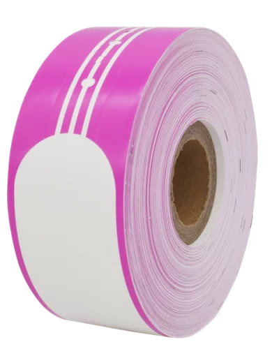 G&G wristband Adult Pink 35 mm/ 260 mm, 100 pcs per roll (RL-B-RF2)