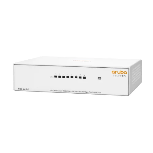 Aruba Instant on 1430 8G unmanaged fanless Switch (R8R45A)
