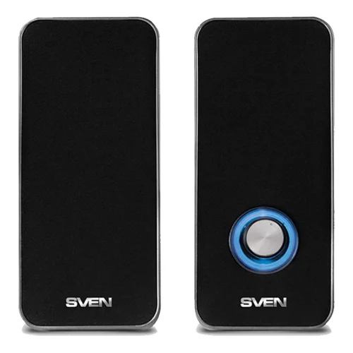 SVEN 325, чёрный, USB, акустическая система 2.0, мощность 2x3 Вт(RMS) (SV-014643)