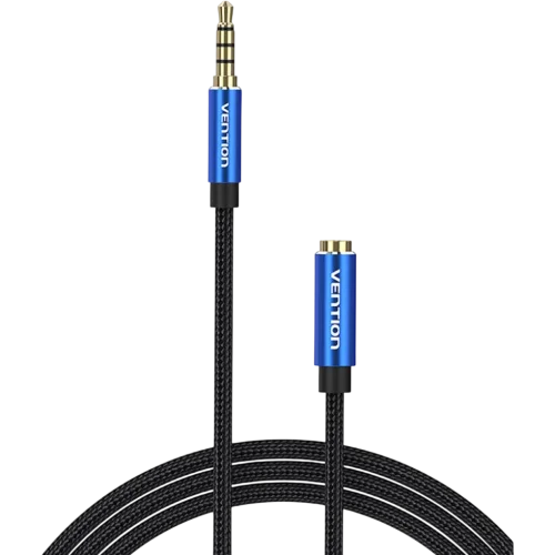 Кабель-удлинитель Vention аудио Jack 3,5 mm M/ Jack 3,5 mm F - 1 м (BHCLF)