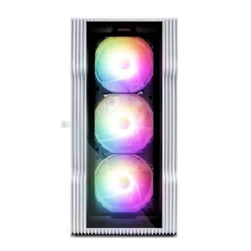 1STPLAYER Корпус TRILOBITE T3-G White / mATX, TG / 4x 120mm LED fans inc. / T3-G-WH-4F1-W фото 2