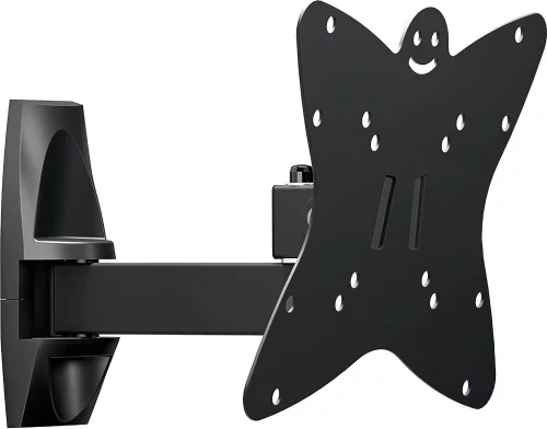 Кронштейн для телевизора Holder LCDS-5037 металлик 20-37 макс.30кг настенный поворот и наклон (LCDS-5037 METALLIC)