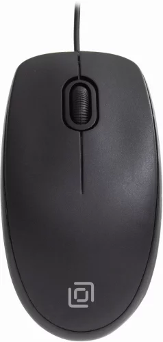 Мышь Оклик 195M for business черный оптическая (1200dpi) USB для ноутбука (3but) (M218 BLACK)