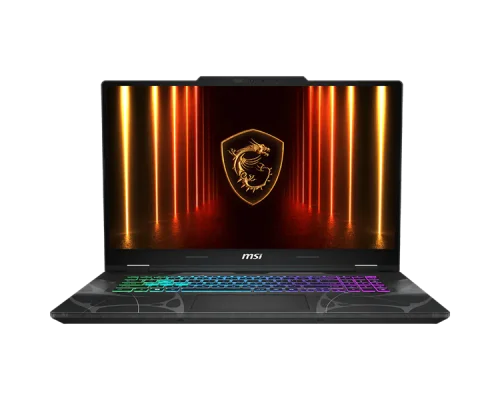ноутбук MSI Cyborg 17 B13WFKG Core i5-13420H 17.3 FHD (1920*1080),144Hz DDR5 16GB (16GB*1),512GB SSD, NV RTX 5060 (GDDR7 8GB),55Whr,2.5kg,1y,Dos,Black (9S7-17U332-413)
