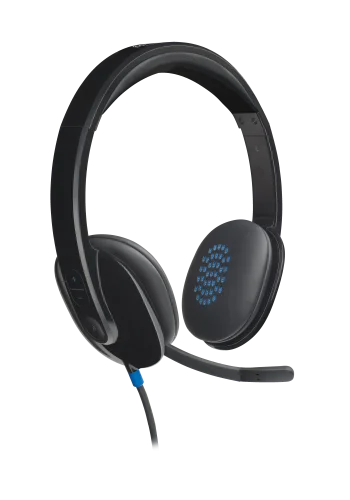 Гарнитура Logitech Headset Н540 (981-000480) (981-000480) Гарнитура/ Logitech Headset Н540 USB (981-000480) фото 3