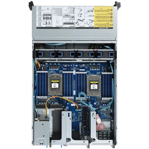 Серверная платформа Gigabyte R282-Z91/ 2x SP3/ 32x DIMM/ noHDD (up 24+2 SFF)/ 2x GbE/ 2x 1600W (up 2) (R282-Z91) фото 4