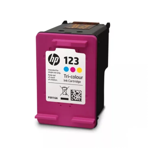 Картридж/ HP 123 Tri-colour Ink Cartridge (F6V16AE) фото 3