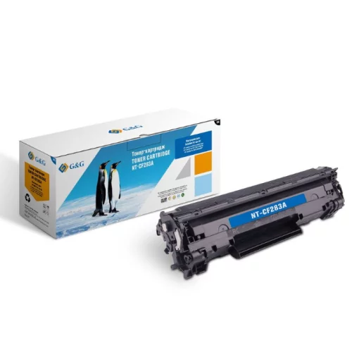 Тонер-картридж G&G NT-CF283A черный 1500 страниц для HP LaserJet Pro M125/ M127/ M201/ M225