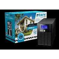 ИБП STARK SC 2000 LI {2000ВА/1200Вт, Line-Interactive, на пол, 140-300В, 4хЕВРО, Чистый синус, SNMP, AS400, БЕЗ АКБ - внеш 2x 9-400Ач} {Б0009242}
