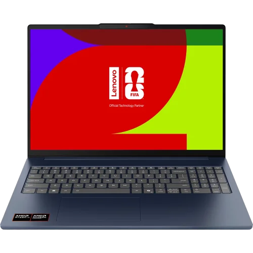 Ноутбук Lenovo IdeaPad Slim 5 16AGP11 16(1920x1200 OLED)/ AMD Ryzen AI 7 445(4Ghz)/ 32768Mb/ 1024PCISSDGb/ noDVD/ Int:AMD Radeon 840M/ Cam/ BT/ WiFi/ 60WHr/ war 1y/ 1.69kg/ cosmic blue/ noOS + 65W, RU kbd (83S2000MRK)