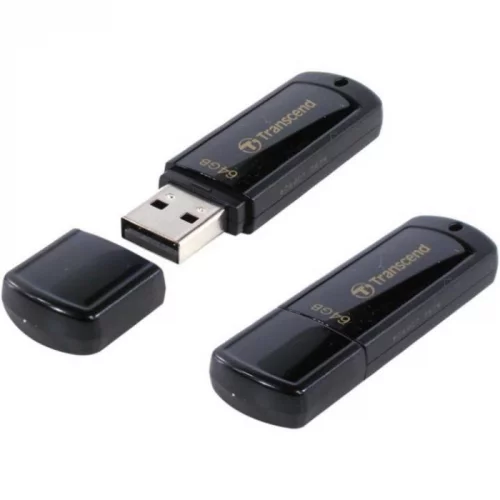 Флеш-накопитель/ Transcend 64GB JetFlash 350 (Black) USB 2.0 (TS64GJF350) фото 2