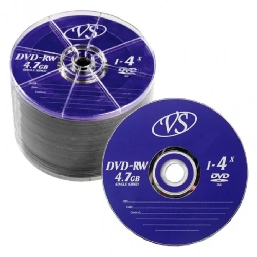 VS DVD-RW 4,7 GB 4x Bulk/ 50 (VSDVDRWB5003)