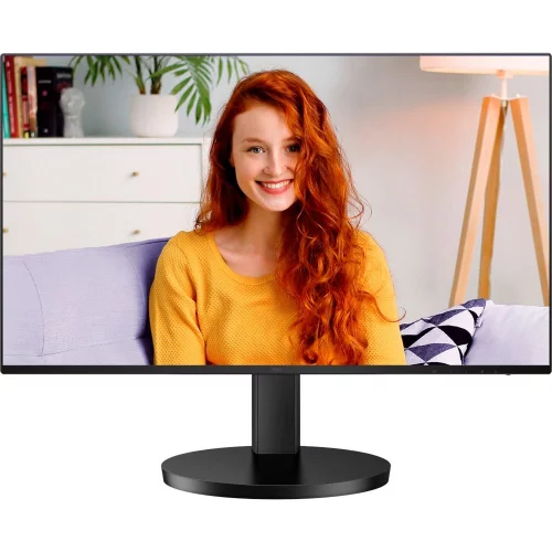 Монитор 23,8' AOC 24B3CF2 1920x1080, WLED, 16:9, IPS, 250 cd, 1300:1, 20M:1, 4ms, 178°/ 178°, HDMI, 2xUSB3.2, USB-C65W(DP Alt), 100Hz, Tilt, HAS, VESA, Внутр, Black, 3y