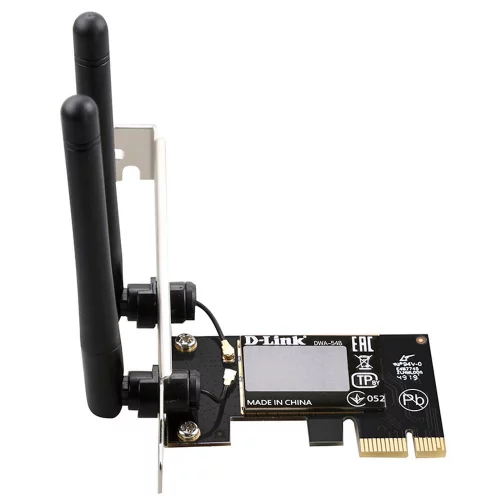 Сетевой адаптер D-Link DWA-548 PCIe 10 шт. (DWA-548/ 10/ C1A) (DWA-548/10/C1A) фото 2