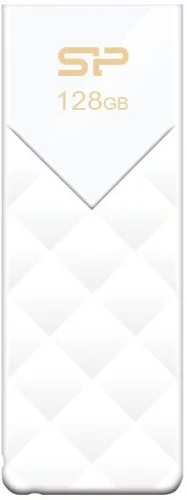 Флеш Диск Silicon Power 128Gb Blaze B03 SP128GBUF3B03V1W USB3.1 белый