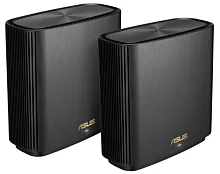 ASUS XT9(B-2-PK)/ / 2 access point, 802.11b/ g/ n/ ac/ ax, 574 + 4804Mbps, 2,4 + 5 gGz, black ; 90IG0740-MO3B30